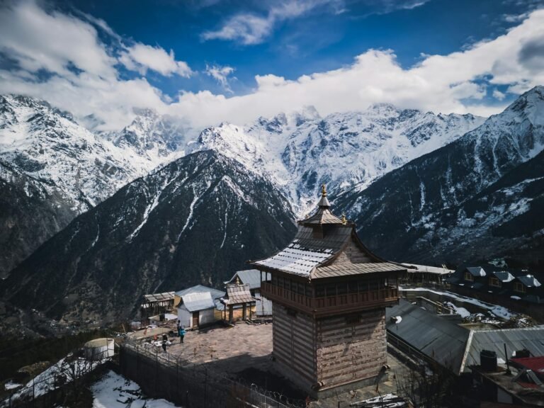 An amazing shot of Kalpa Village and Mt Kinnar Kailash | Explore Spiti Valley