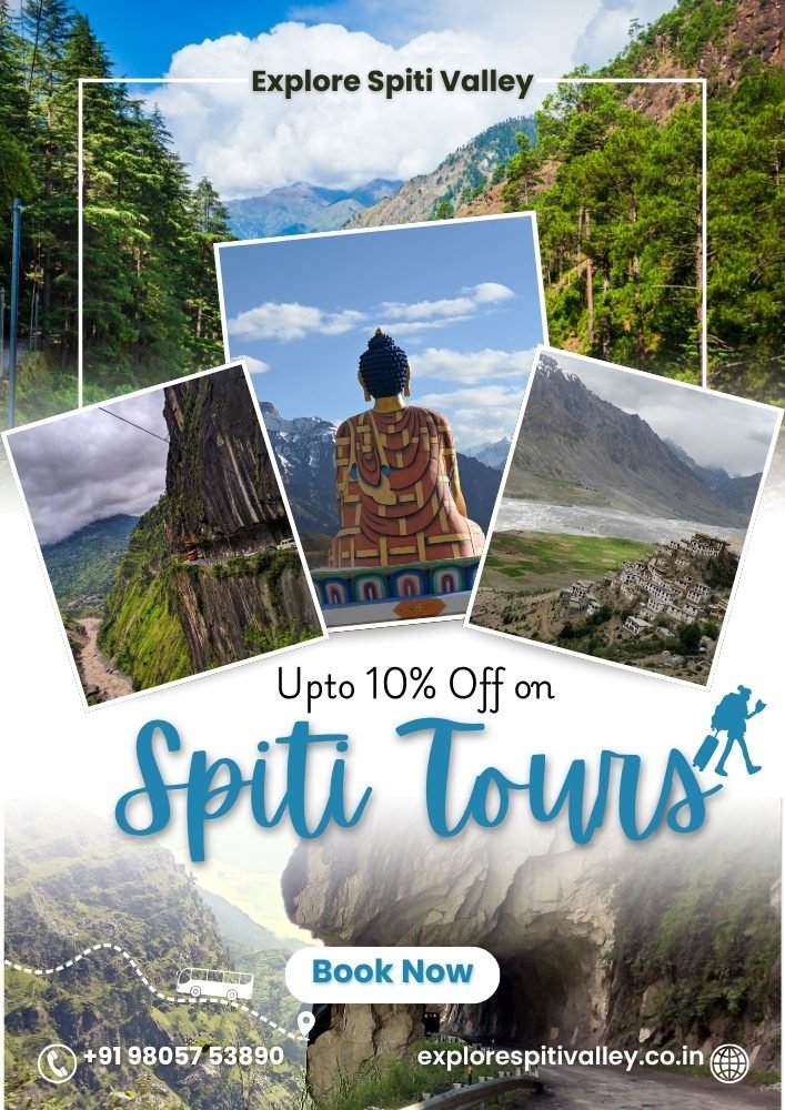 Explore Spiti Valley Promotional popup flyer